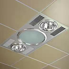 集成吊顶浴霸不制热但是可以排风和照明咋回事?