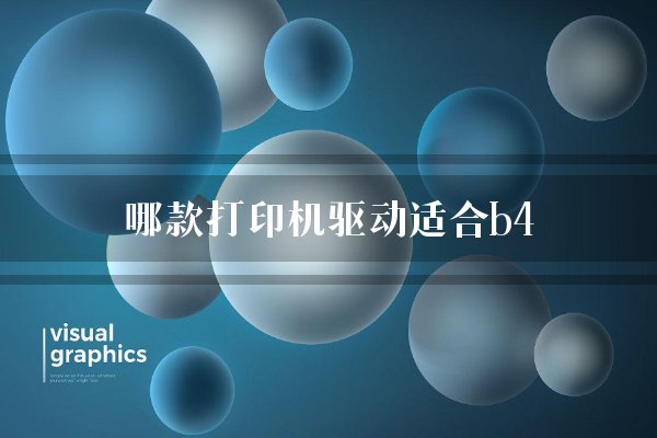 哪款打印机驱动适合b4？