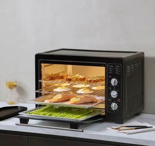 长帝烤箱为什么下面的管不发红发热呢？