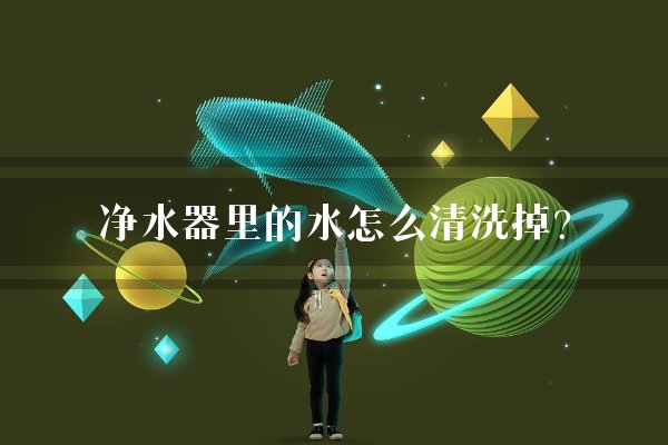 净水器里的水怎么清洗掉？