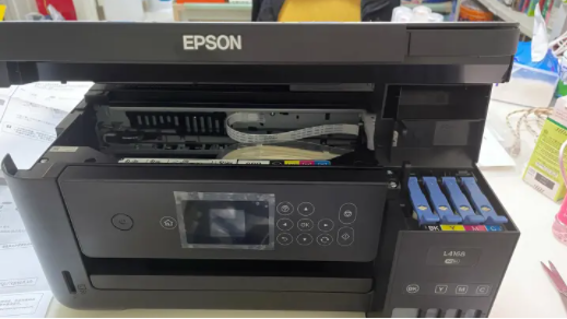 epson打印机如何复印户口本
